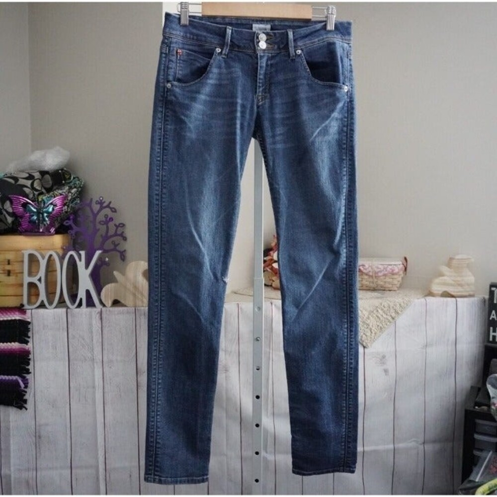 Hudson sz 28 Collin Flap Skinny Jean FLAW
